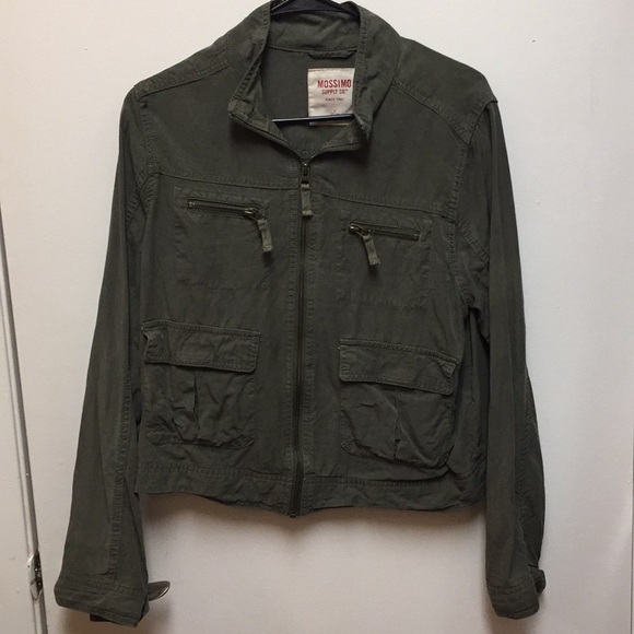 mossimo army green jacket